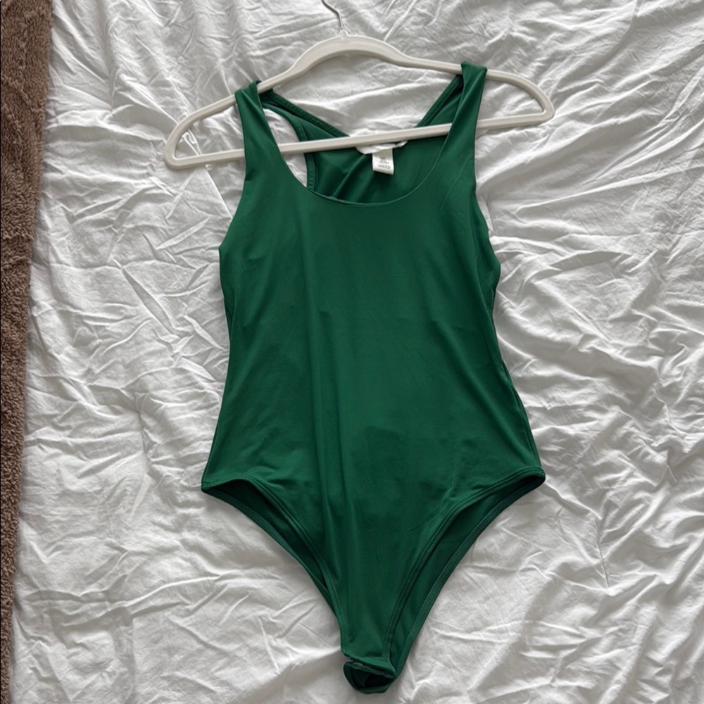 H&M Green Bodysuit